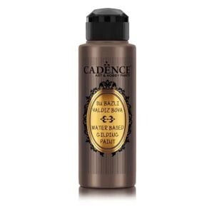 Cadence Su Bazlı Yaldız Boya 114 Kahverengi 120ML
