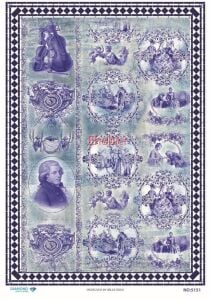 Diamond Pirinç Dekopaj Kağıdı - 5151