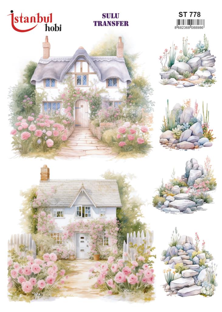 Sulu Transfer Kağıdı 25x35cm ST-778