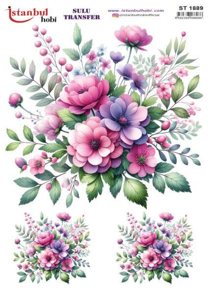 Sulu Transfer Kağıdı 25x35cm ST-1889