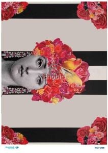 Diamond Pirinç Dekopaj Kağıdı - 1208