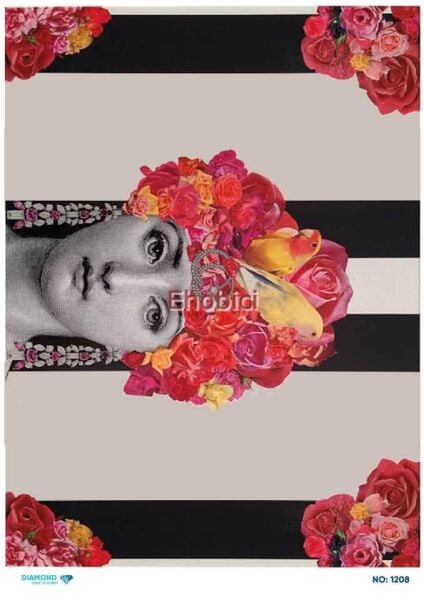 Diamond Pirinç Dekopaj Kağıdı - 1208