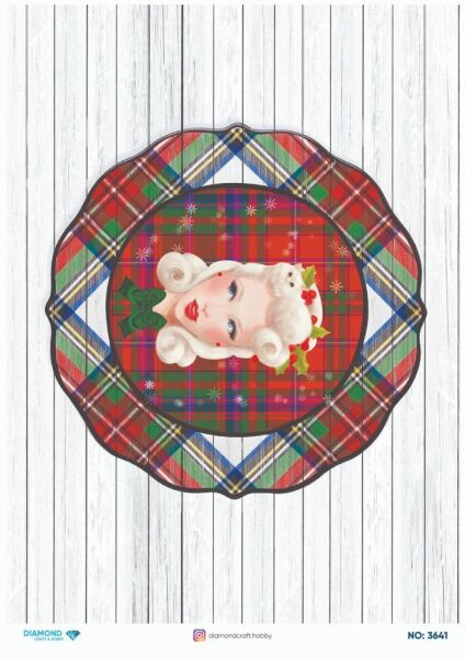 Diamond Pirinç Dekopaj Kağıdı - 3641