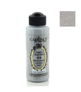Cadence Su Bazlı Yaldız Boya 102 Gümüş 120ML