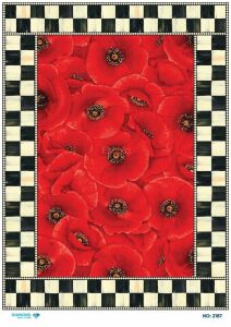 Diamond Pirinç Dekopaj Kağıdı - 2187