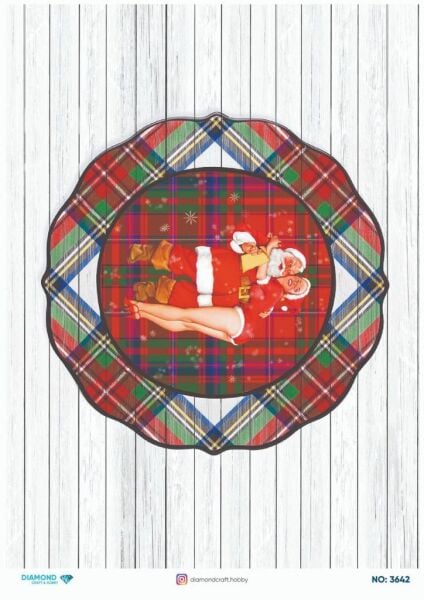 Diamond Pirinç Dekopaj Kağıdı - 3642