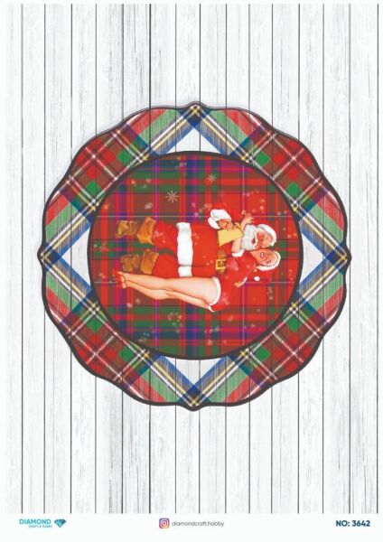 Diamond Pirinç Dekopaj Kağıdı - 3642