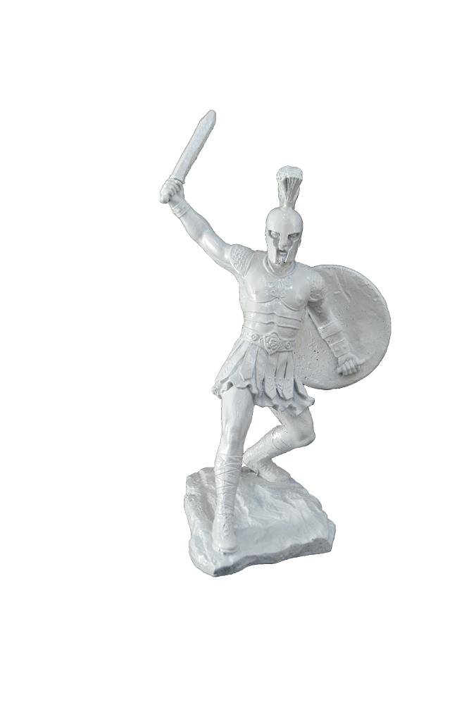 Polyester Hector Kılıçlı Savaşçı 32x18cm HYK142