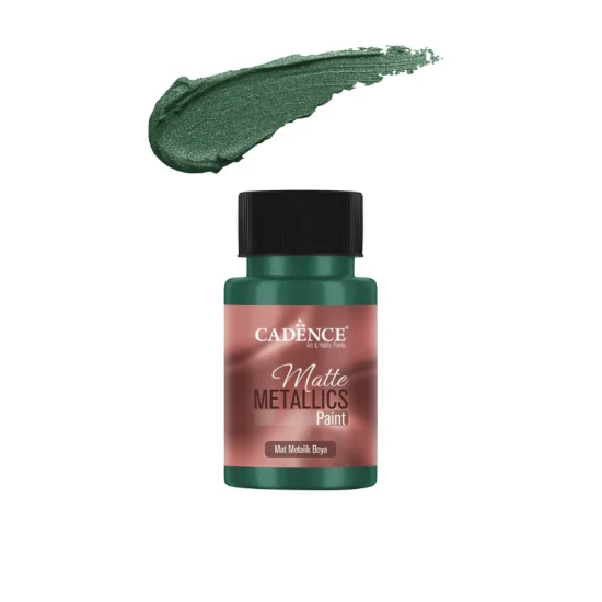 Cadence Mat Metalik Boya MMB25 Zümrüt 50ml