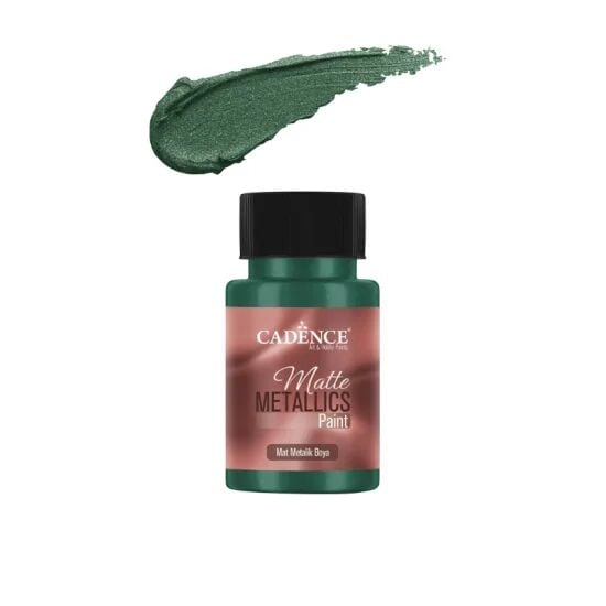 Cadence Mat Metalik Boya MMB25 Zümrüt 50ml