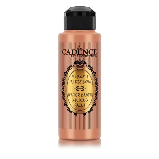 Cadence Su Bazlı Yaldız Boya 103 Bakır 120ML