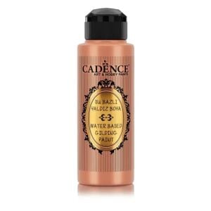 Cadence Su Bazlı Yaldız Boya 103 Bakır 120ML