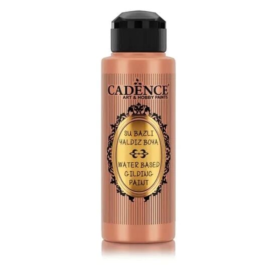 Cadence Su Bazlı Yaldız Boya 103 Bakır 120ML