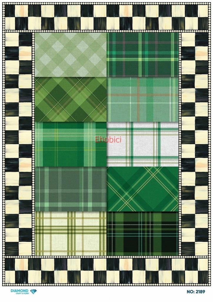 Diamond Pirinç Dekopaj Kağıdı - 2189