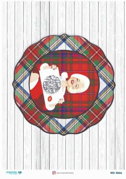 Diamond Pirinç Dekopaj Kağıdı - 3644