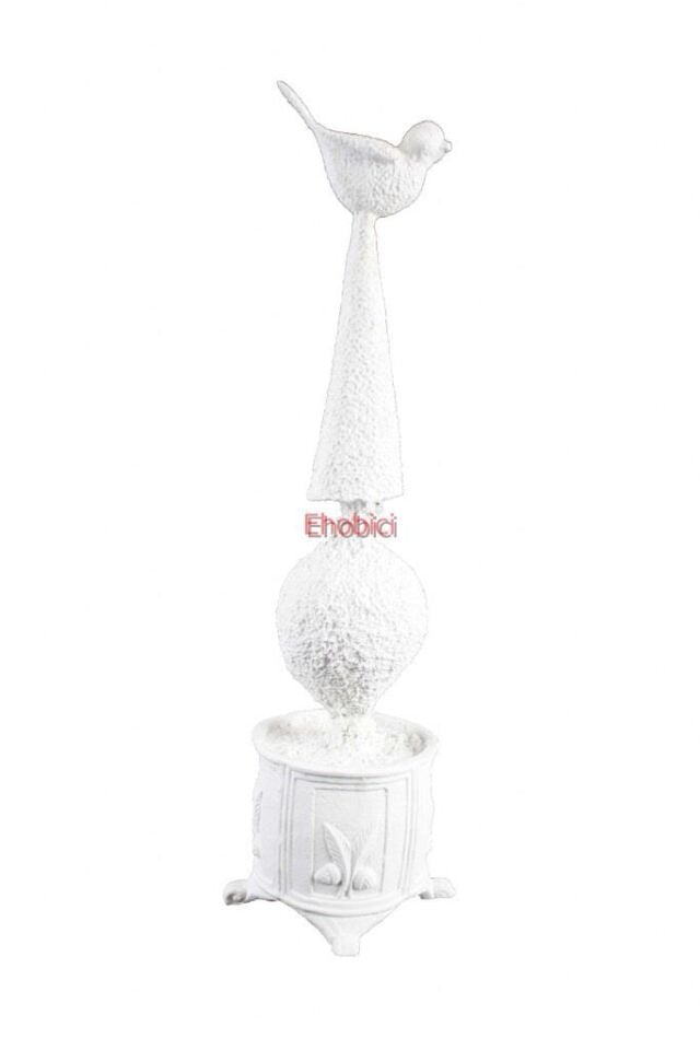 Polyester Düz Çubukta Kuş 46x10cm HYK642