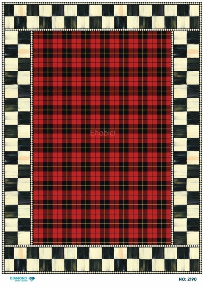 Diamond Pirinç Dekopaj Kağıdı - 2190