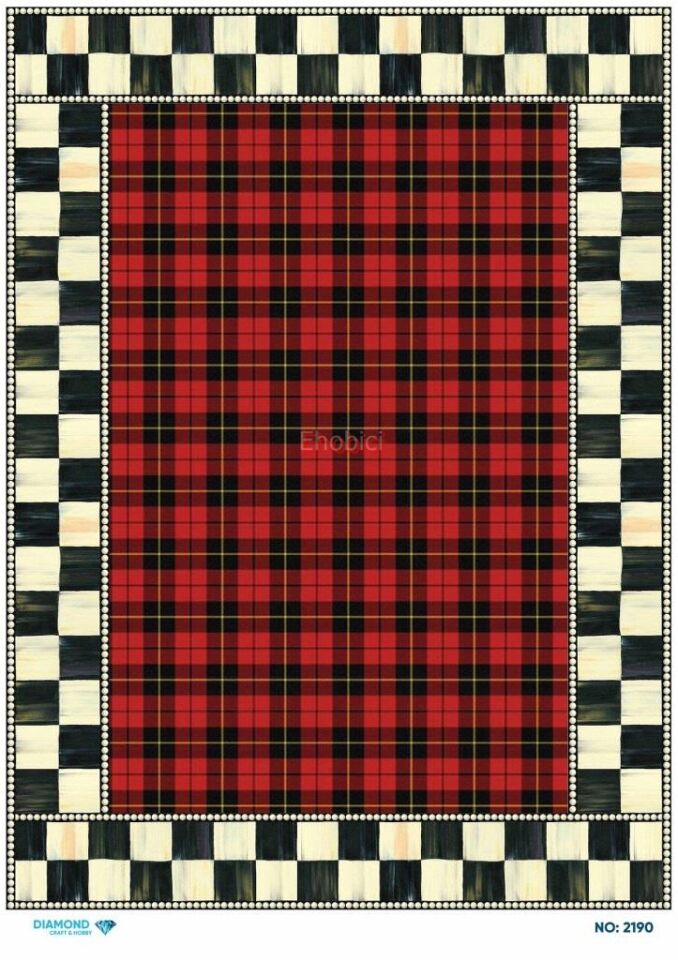 Diamond Pirinç Dekopaj Kağıdı - 2190