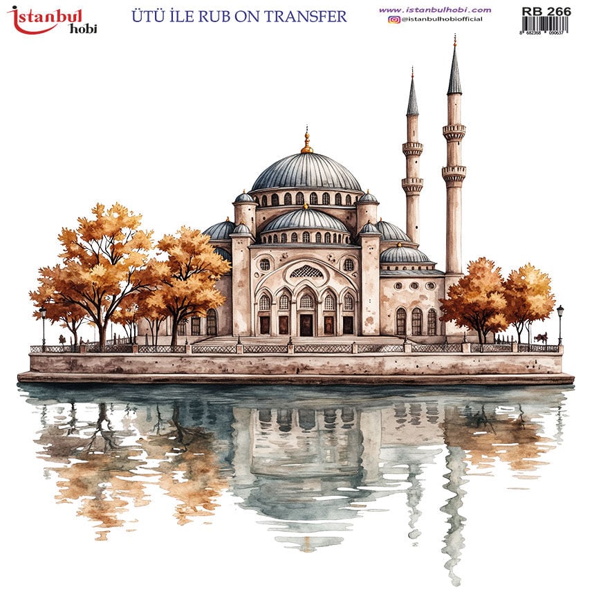 Ütü ile Rub On Transfer Kağıdı 30x30cm RB-266