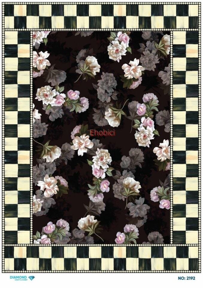 Diamond Pirinç Dekopaj Kağıdı - 2192