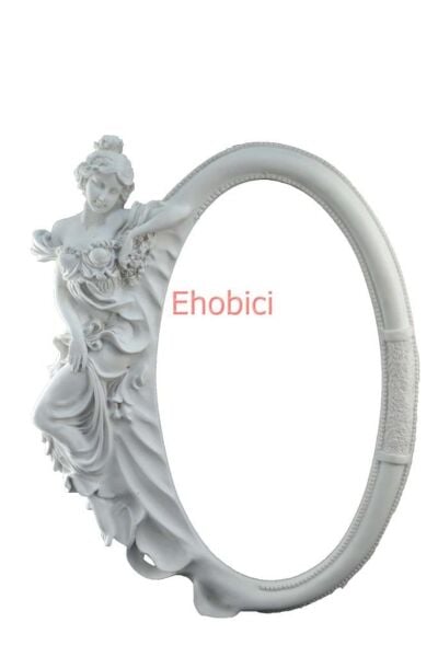 Polyester Kadınlı Büyük Ayna 56x24cm AY03