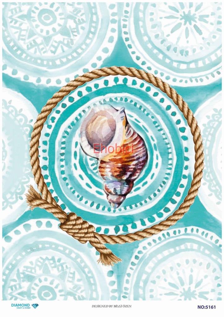 Diamond Pirinç Dekopaj Kağıdı - 5161