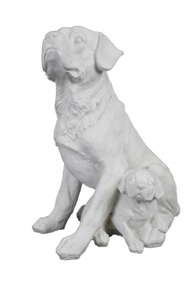 Polyester Tek Yavrulu Köpek 30x25cm HYK703