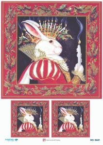 Diamond Pirinç Dekopaj Kağıdı - 3649