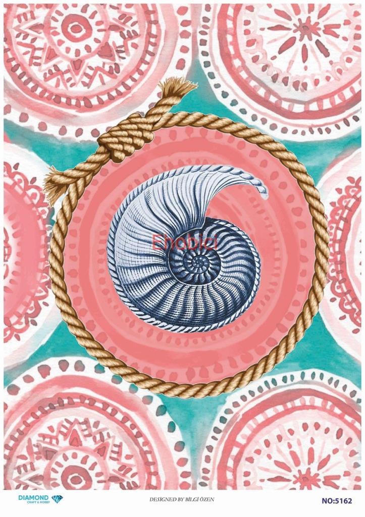 Diamond Pirinç Dekopaj Kağıdı - 5162