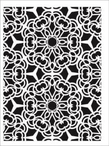 Cadence NBS Stencil NBS-09 - 15x20cm