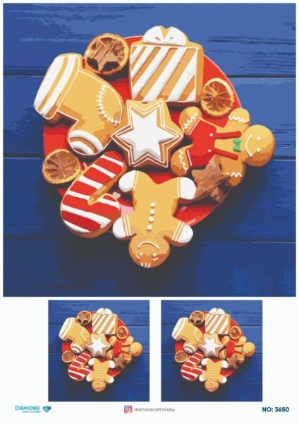 Diamond Pirinç Dekopaj Kağıdı - 3650