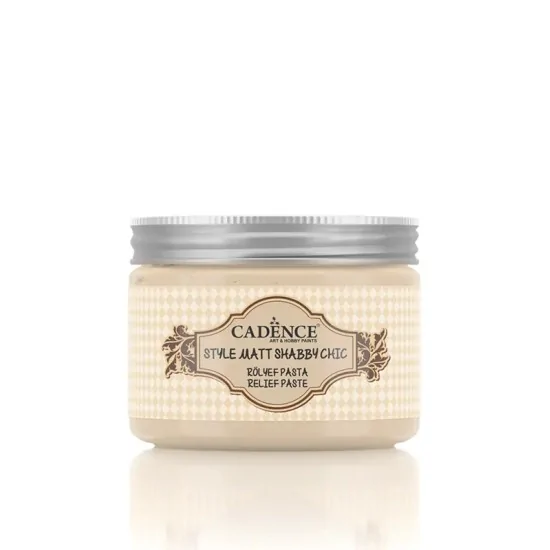 Cadence Shabby Chic Renkli Rölyef Pasta SR01 Taffy 150ml