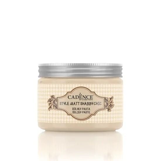 Cadence Shabby Chic Renkli Rölyef Pasta SR01 Taffy 150ml