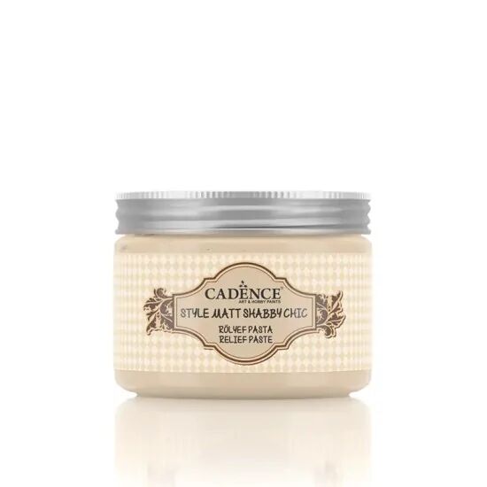 Cadence Shabby Chic Renkli Rölyef Pasta SR01 Taffy 150ml