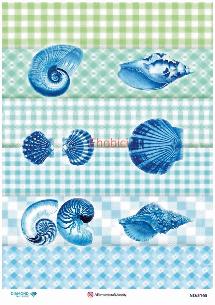 Diamond Pirinç Dekopaj Kağıdı - 5165