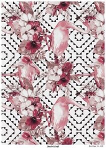 Lineart Pirinç Dekopaj Kağıdı Model - 1849