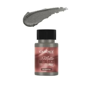Cadence Mat Metalik Boya MMB34 Koyu Gri 50ml
