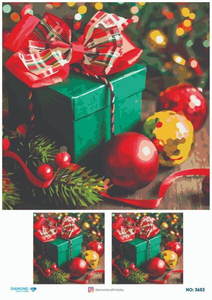 Diamond Pirinç Dekopaj Kağıdı - 3653