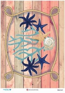 Diamond Pirinç Dekopaj Kağıdı - 5167