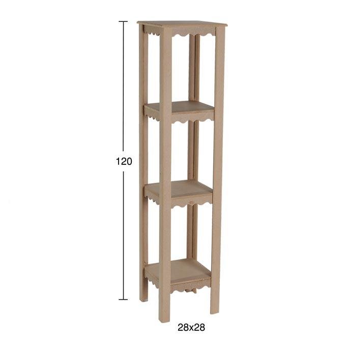 Ahşap Uzun Çiçeklik 120x28x28cm SP554