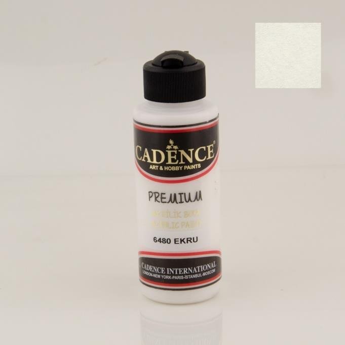 Cadence Akrilik Boya 250ML 6480 Ekru Ahşap Boyası