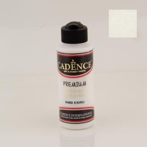 Cadence Akrilik Boya 250ML 6480 Ekru Ahşap Boyası