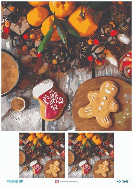 Diamond Pirinç Dekopaj Kağıdı - 3655