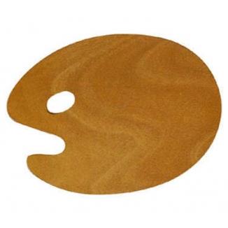 Ahşap Palet Oval 17x20,5cm