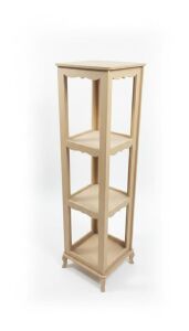 Büyük Ayaklı Çiçeklik 97x25x25cm SM24