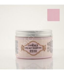 Cadence Shabby Chic Renkli Rölyef Pasta 150ml SR08 Bebek Pembe