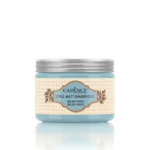 Cadence Shabby Chic Renkli Rölyef Pasta SR10 Bebek Mavi 150ml