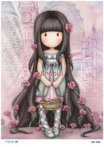 Diamond Pirinç Dekopaj Kağıdı - 1226