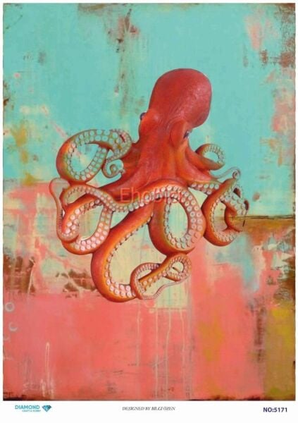 Diamond Pirinç Dekopaj Kağıdı - 5171