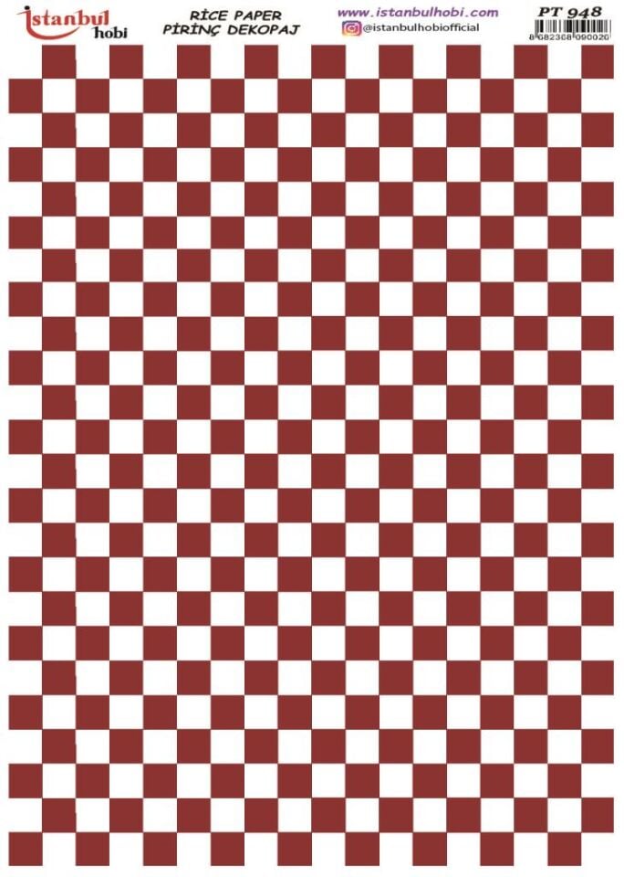 Pirinç Dekopaj Kağıdı 30x42cm PT-948